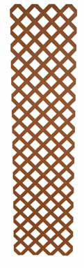 Lattice Panel 4x8 Redwod