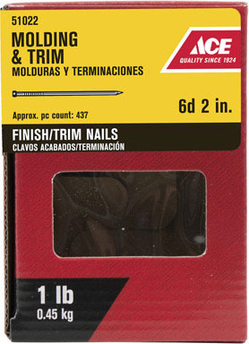 ACE FINISH NAIL 6D 2" 1#