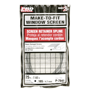 Spline Screen0.19x25'gry