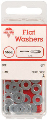 WASHR SAE FLAT #6 CD30