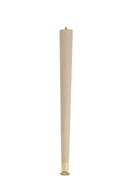 TABLE LEG RND 3.5" WOOD