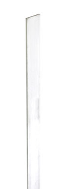 BAR FLT 1/8X1-1/4X8'ALUM