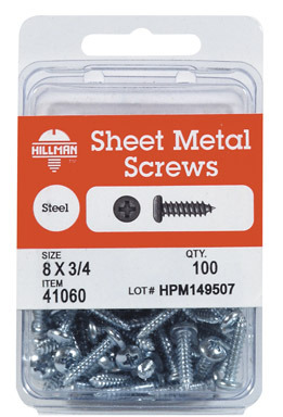 SMTL SCRW PHL 10X1" 75PK
