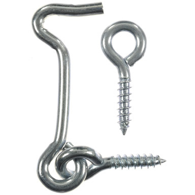 HOOK&EYE 2" ZINC CD2