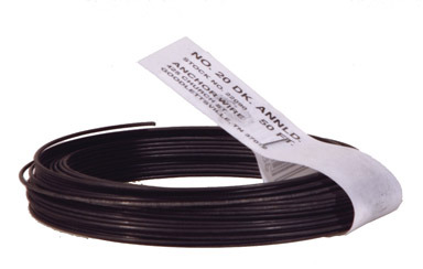 WIRE STOVPIPE20GA50'BLK