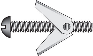 TOGGLE BOLT   1/4X4