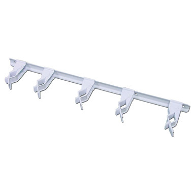 Clip Spring Bar 17" Wht