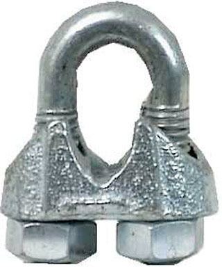 WIRE ROPE CLIP 5/16"GALV