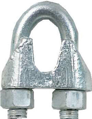 WIRE ROPE CLIP 3/8"GALV