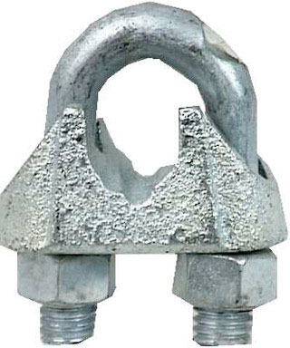 WIRE ROPE CLIP 5/8" GALV