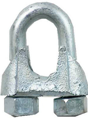 WIRE ROPE CLIP 3/4"GALV