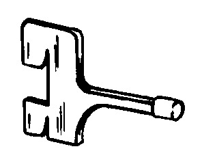 PEG TAP MNT 4" PKG 6