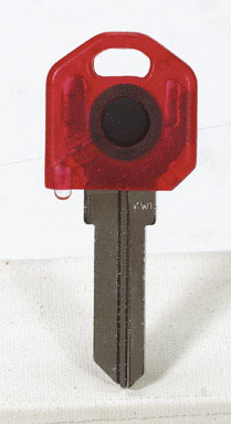 KEY KW1 RED LED