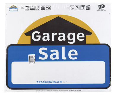 Garage Sale Sign 20x24