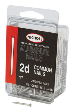 NAIL COMMON 1"ALUM1/4#PK