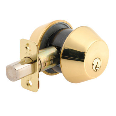 DEADBOLT DBL CYL  PB