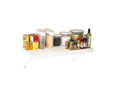 SHELF MESH 36"X16" WHT