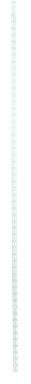 Track Upright 70" Wht