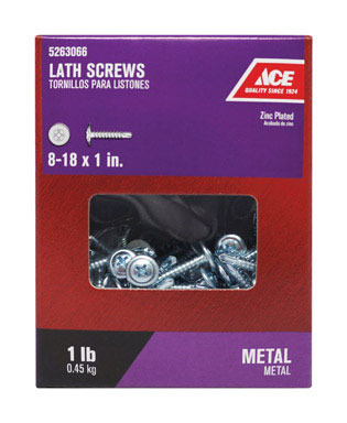 SCREW LTH PH SD 8X1ZNC1#