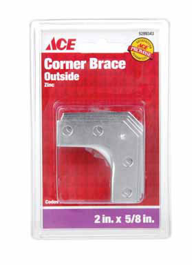 Corner Brace Out 2"zn