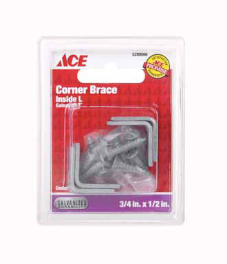 Crnr Brace 3/4" Glv 4pk