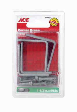 Cornr Brace1-1/2"galv4pk