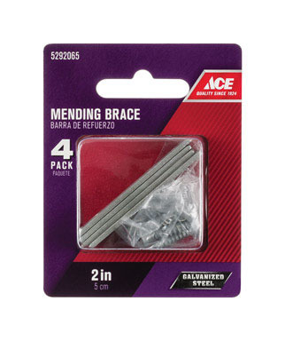 Mending Brace 2x1/2"galv