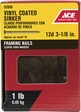 Ace Sinkernail12d3-1/81#