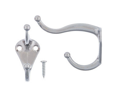 Coat Hat Hook Cr Cd/2