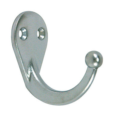 Garment Hook Sngl Cr B/2