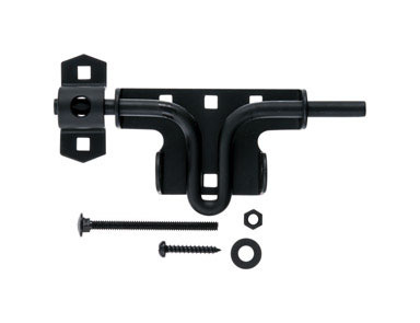 Gate Latch Sldblt 4"blk