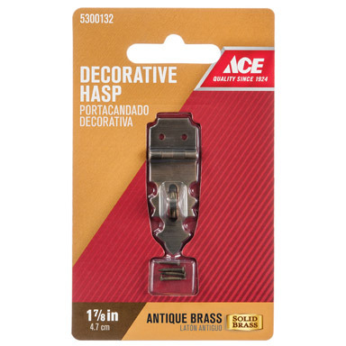 HASP DECO 1-7/8" AB 1PK