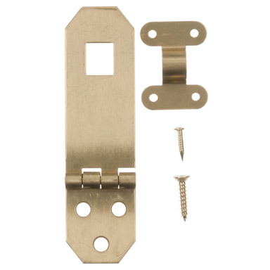 HASP DECO 2-3/4" BRASS