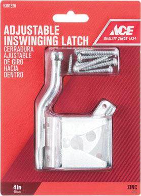 Gate Latch Adj In 4"zn