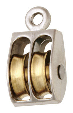 Sheave Pulley Dbl 1" Rig