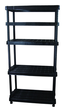 SHELF 5 VENT PLSTC 18"