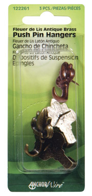 PUSHPIN FLEUR DE LIS GLT