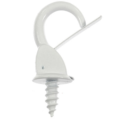 HOOK CUPSAFTY ZN 1" WHT