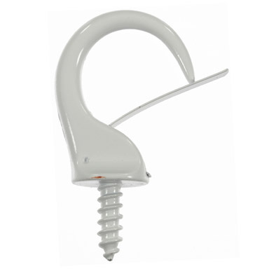 HOOK CUPSAFTY ZN1.38"WHT