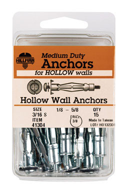 ANCHOR HOL WALL3/16 CD15