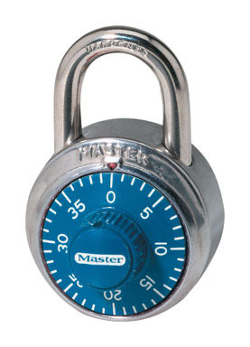 Padlock Comb Blue Dial