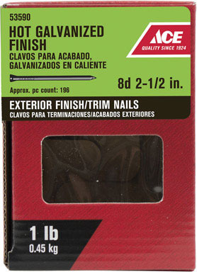 Ace Finish Nail8d2.5hg1#