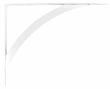 Shelf Bracket10"eleg Wht