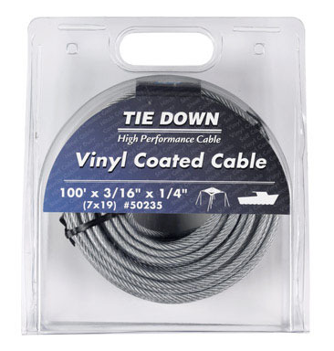 PRECUT CABLE100'3/16-1/4