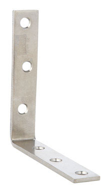 CORNER BRACE L 5X1" SS