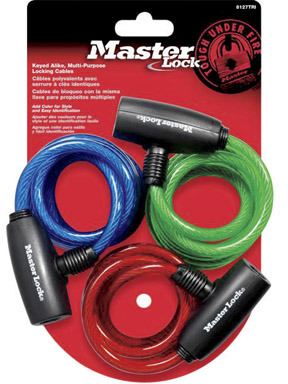 Bike Lock/cable 3pk