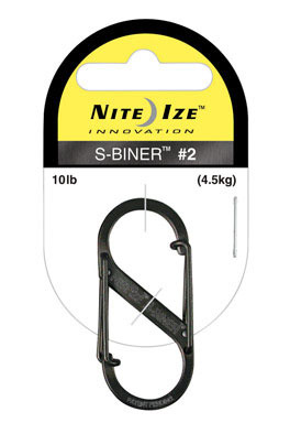 S-BINER #2 BLACK