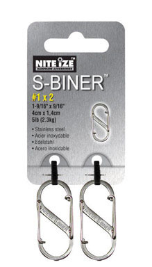 S-biner #1 2 Pack Ss