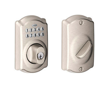 Sat Nick Keypad Deadbolt