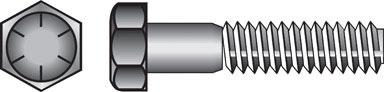 HX CP G8 NC Y 7/16X2 1/2